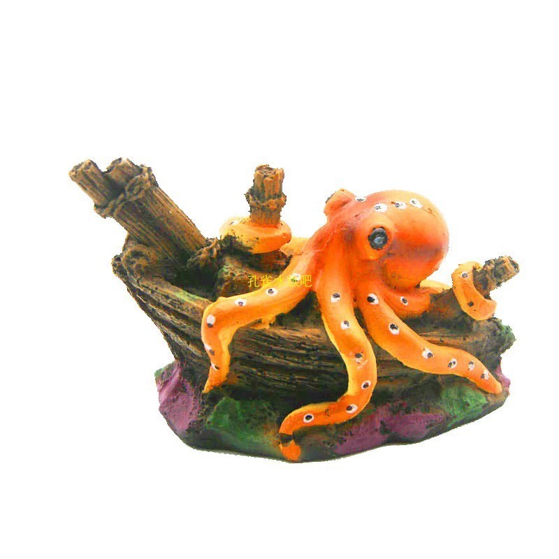 Aquarium Fish Names - Resin Octopus Statue Ornaments Micro Landscape