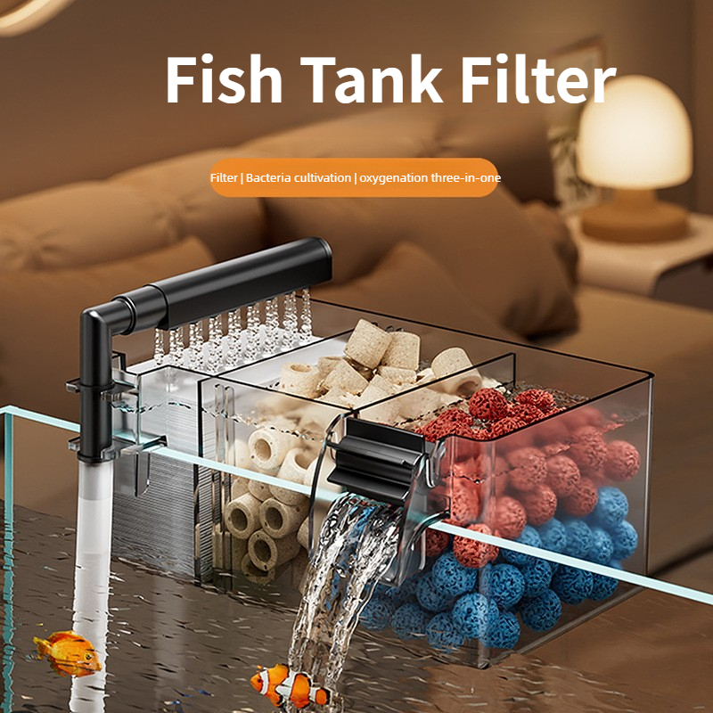 Box Fish In Aquarium - Small Hang-on Aquarium Filter Box Quiet