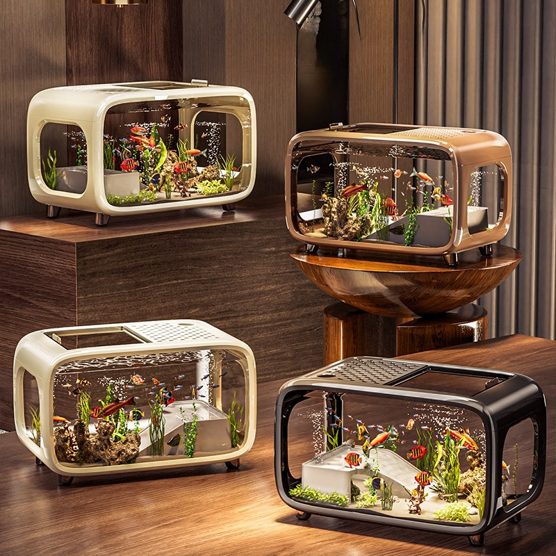 Aquarium Fish Names - Luxury Covered Desktop Fish Tank High