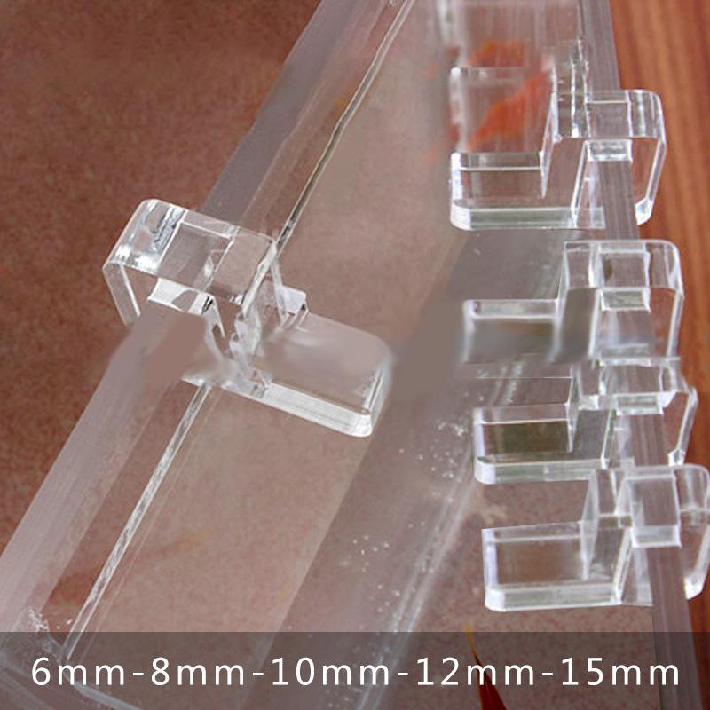Aquarium Fish Glass - 10Pcs Aquarium Bracket Support Frame Mini