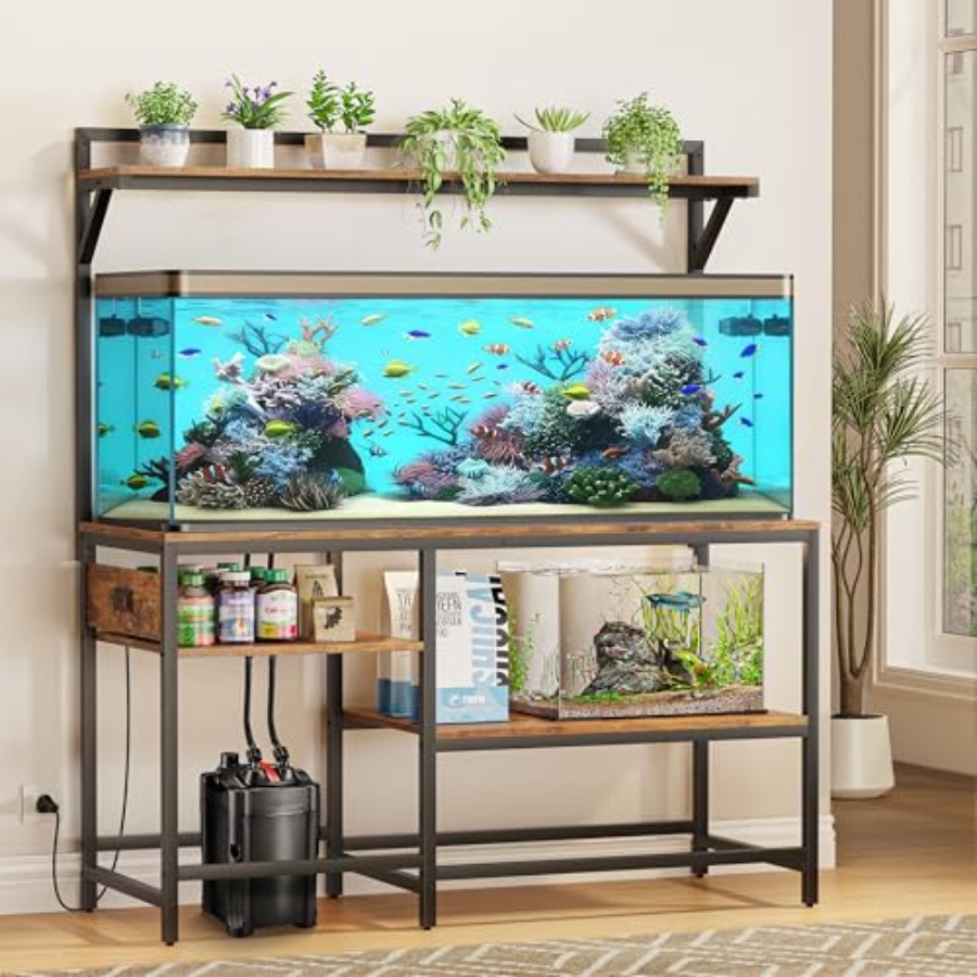 Aquarium Fish Long - Fish Tank Stand, Aquarium Stand with