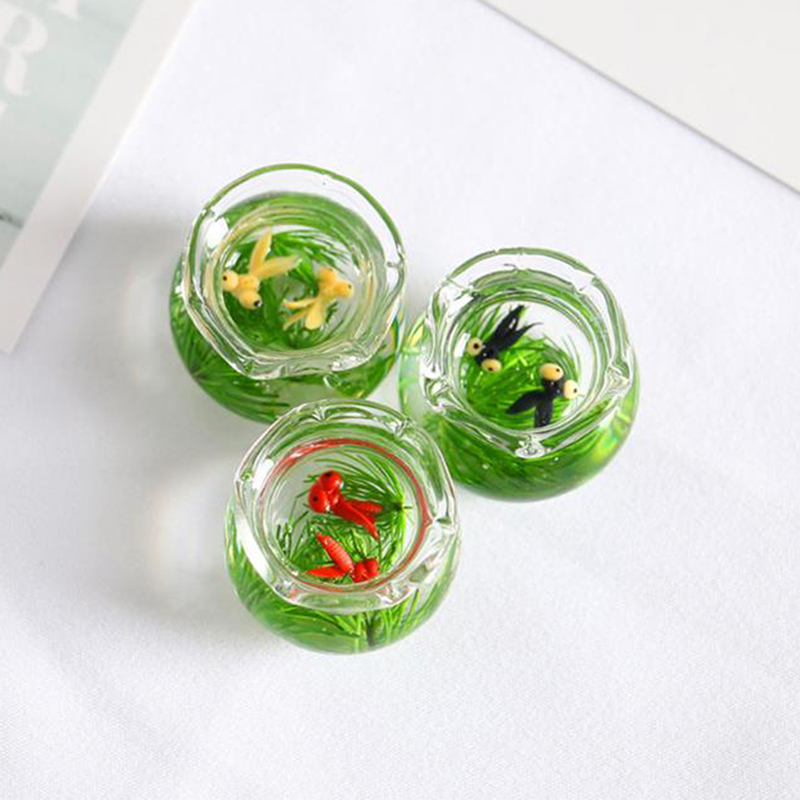 1/12 Lovely Dollhouse Miniatur - огляд і ціна Aquarium Fish Glass