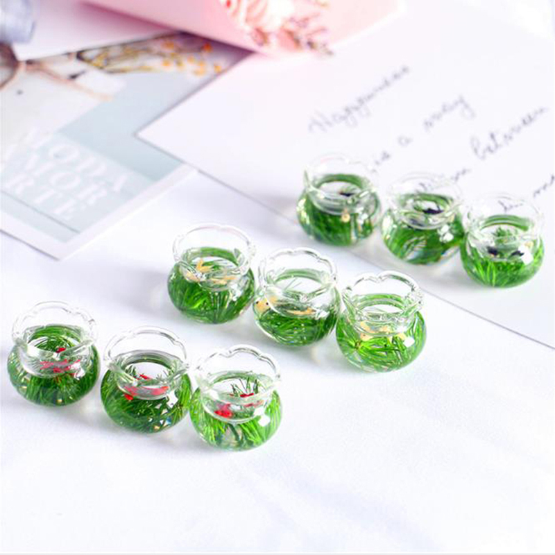 1/12 Lovely Dollhouse Miniatur - огляд і ціна Aquarium Fish Glass