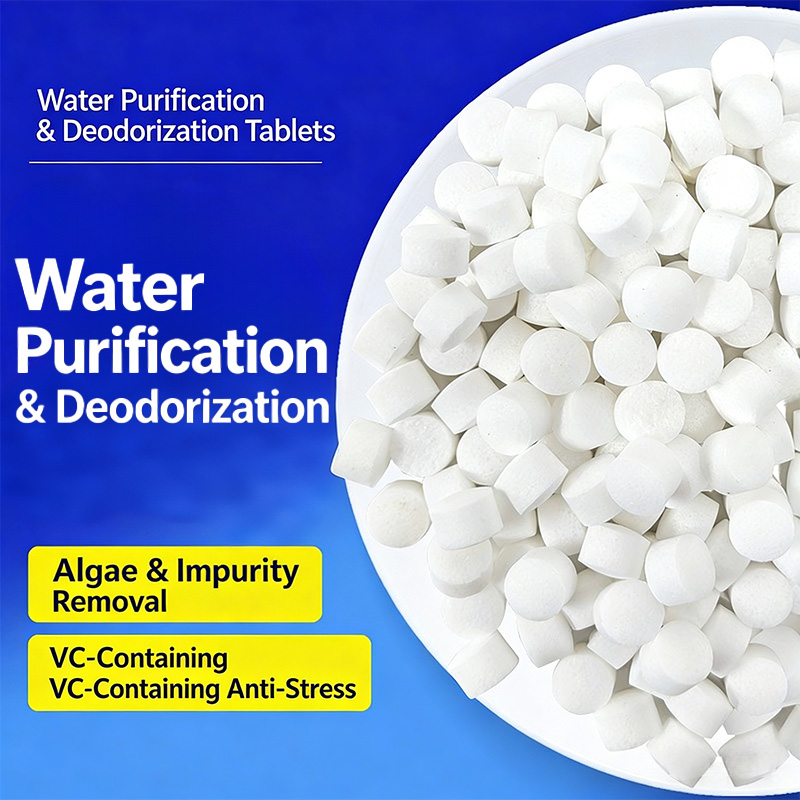 Water Purification Tablets Eco - огляд і ціна Aquarium Fish Vitamin