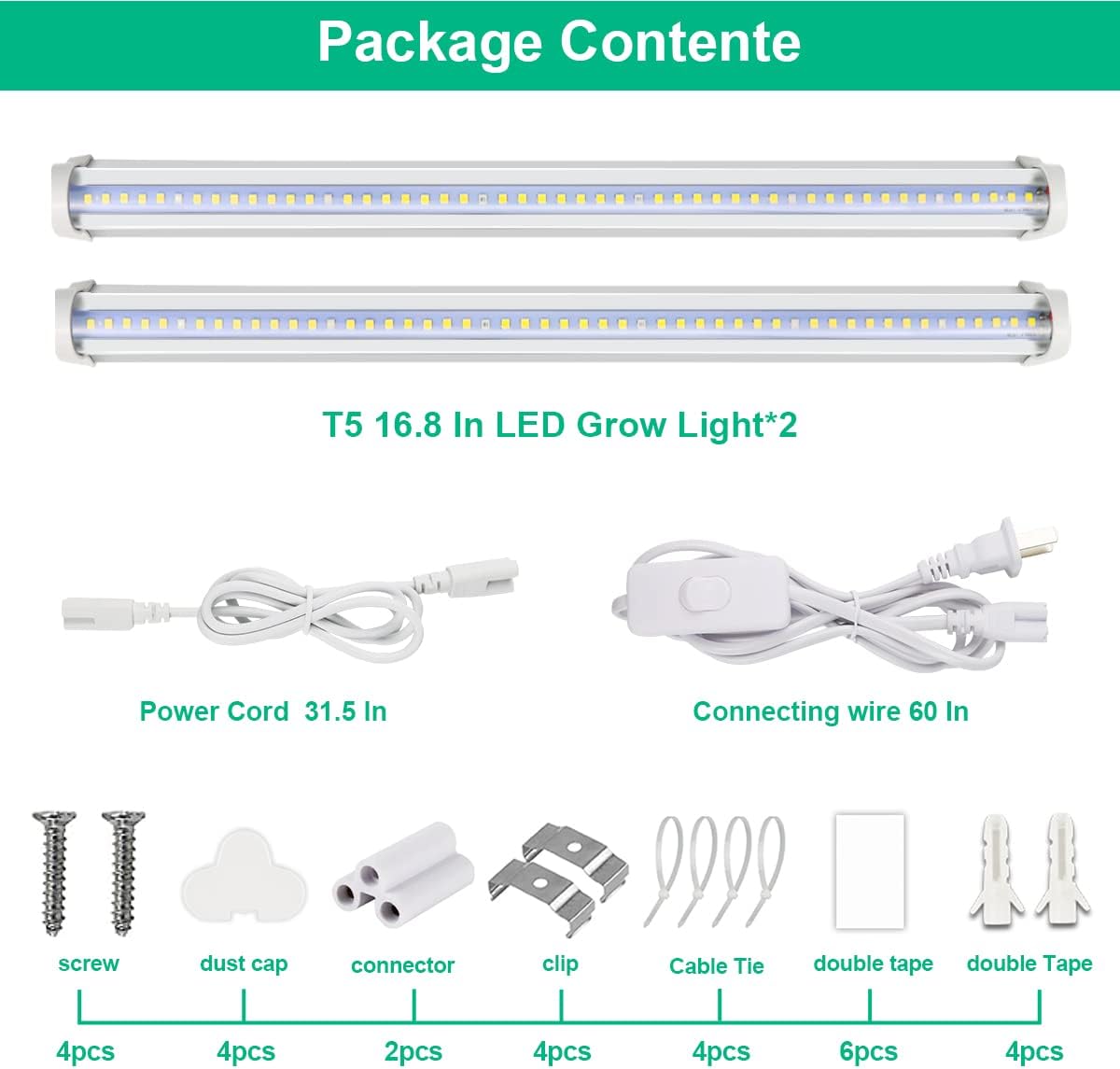O LED Grow Lamps Plant Full-Sp - огляд і ціна Aquarium Fish Light