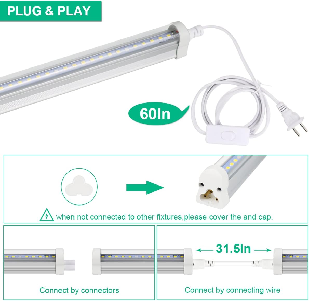 O LED Grow Lamps Plant Full-Sp - огляд і ціна Aquarium Fish Light