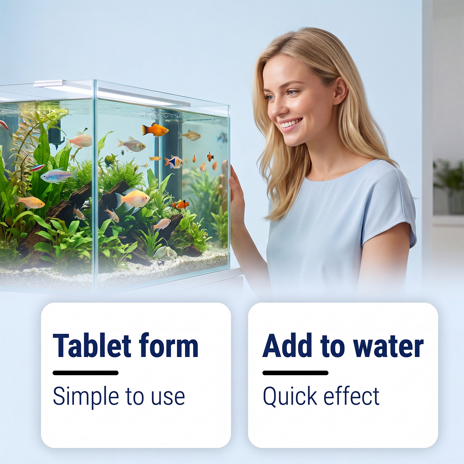 YEGBONG Aquarium Water Stabili - огляд і ціна Aquarium Fish Vitamin