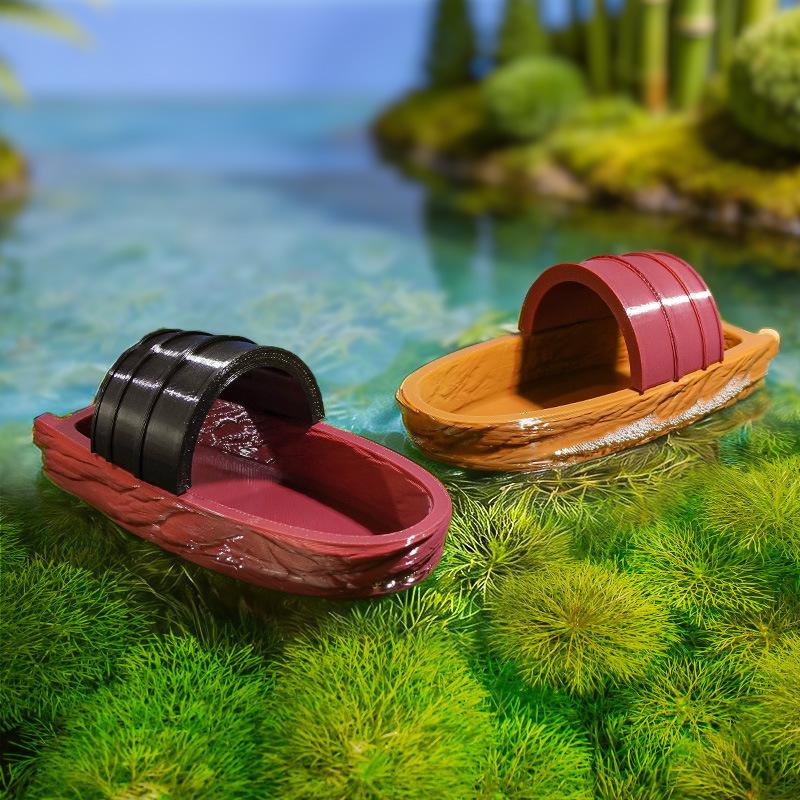 Mini Fisherman Floating Boat O - огляд і ціна Aquarium Fish Pot