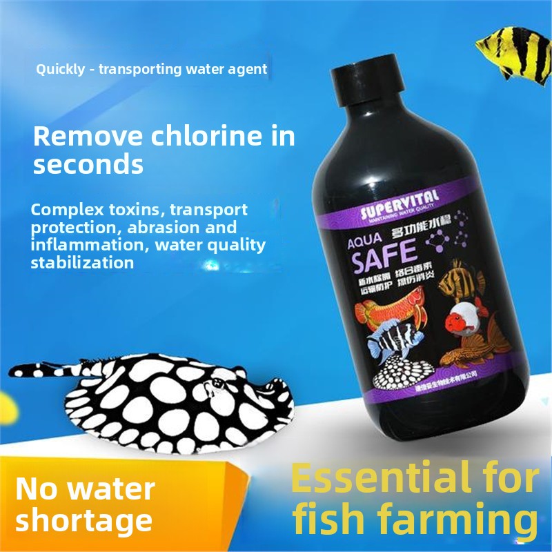SUPERVITAL 3-in-1 Water Condit - огляд і ціна Aquarium Fish Vitamin