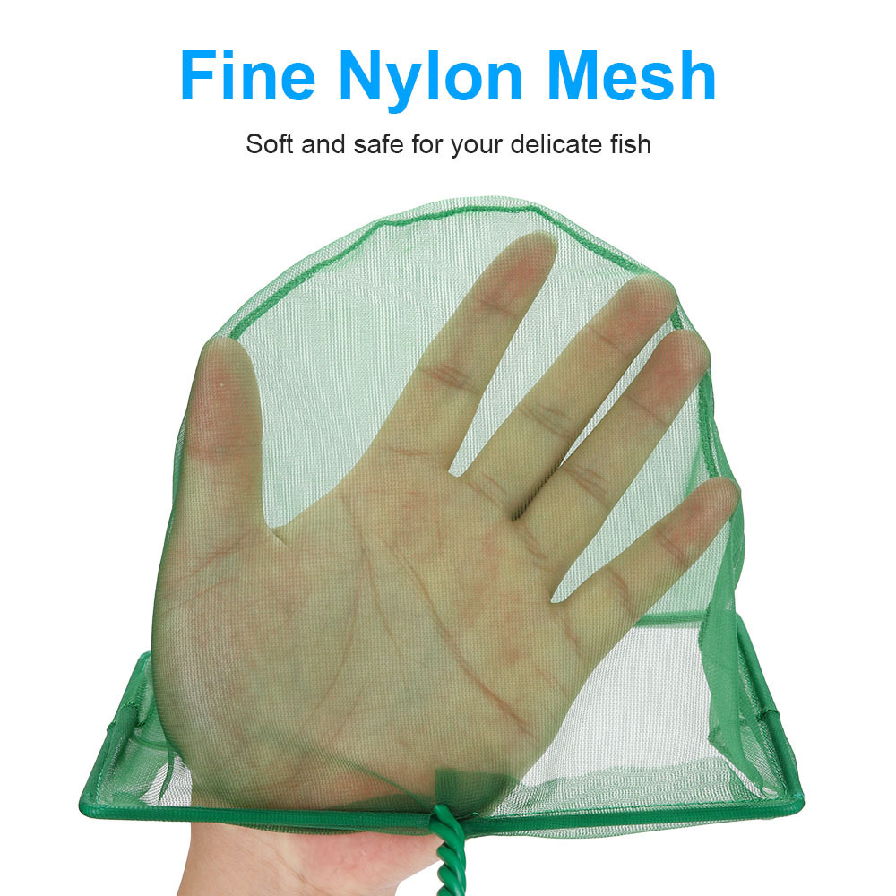 3-10inch Fish Net Long Handle  - огляд і ціна Aquarium Fish Long