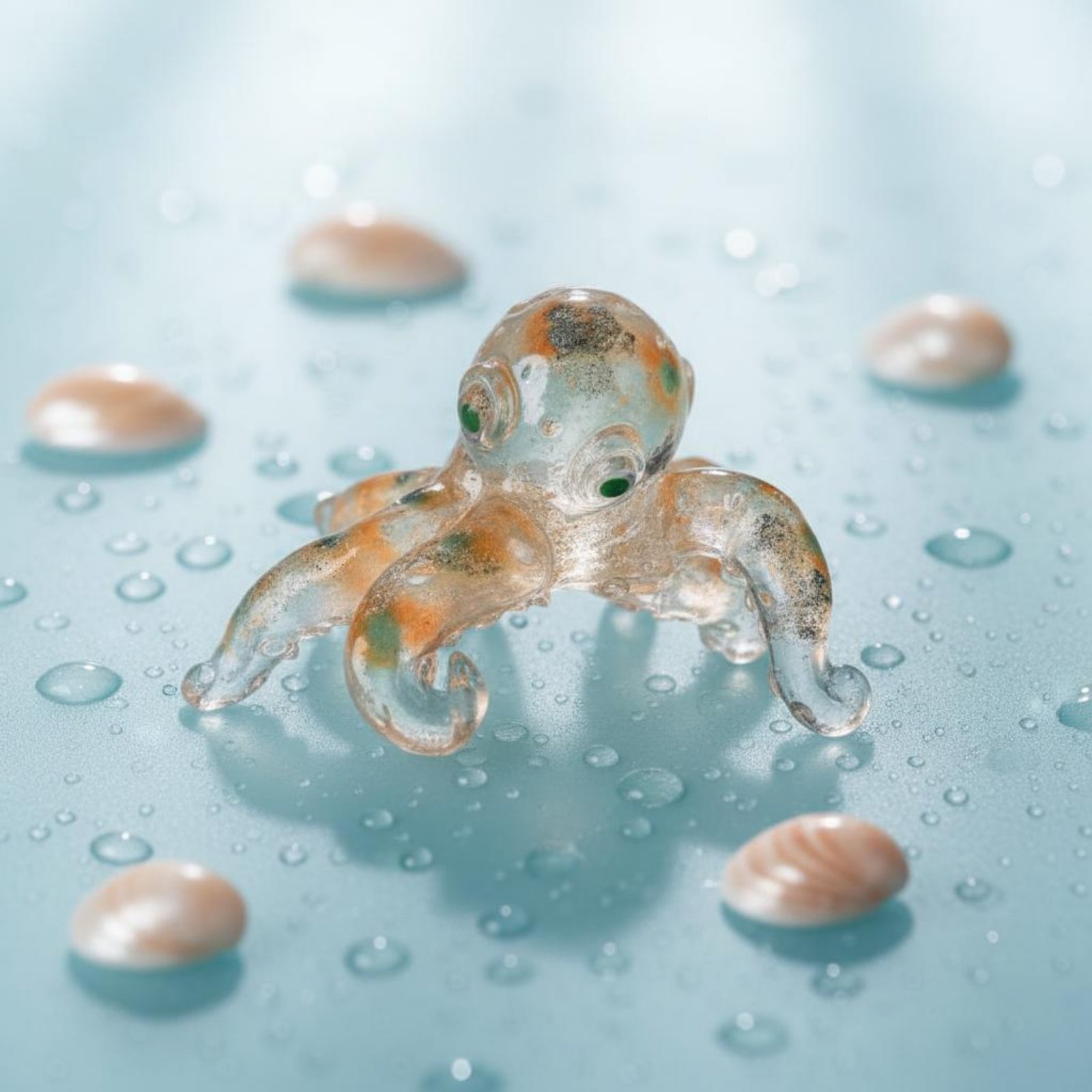 Resin Cephalopod Decor Handmad - огляд і ціна Aquarium Fish Unique