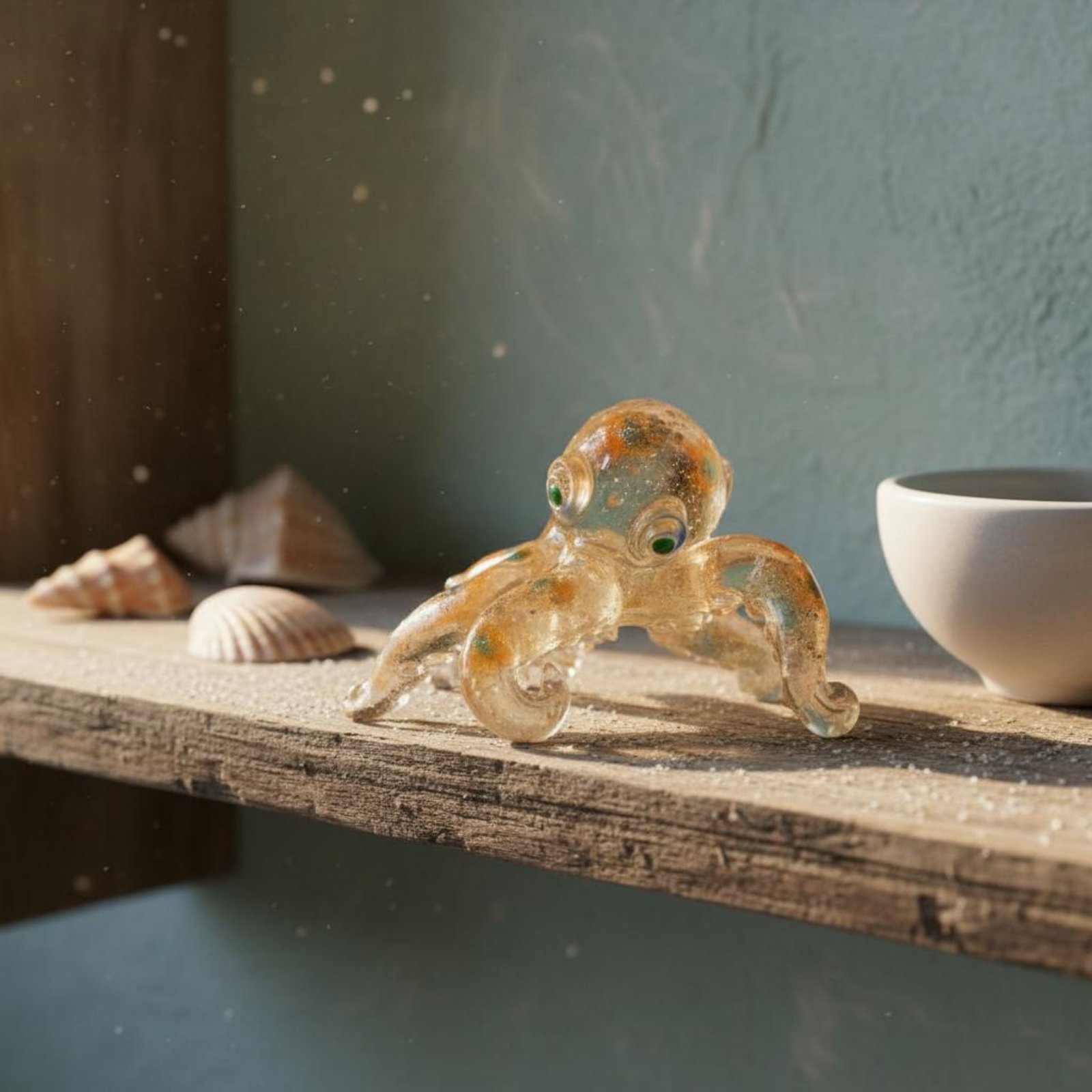 Resin Cephalopod Decor Handmad - огляд і ціна Aquarium Fish Unique