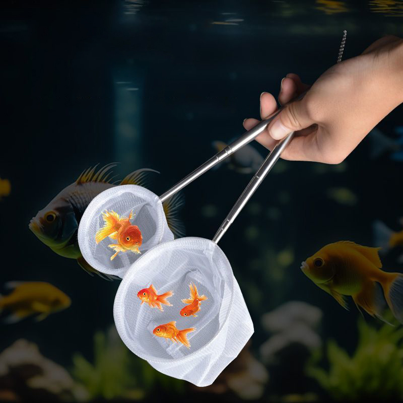 Aquarium Fish Fishing Net Stai - огляд і ціна Aquarium Fish Net Small