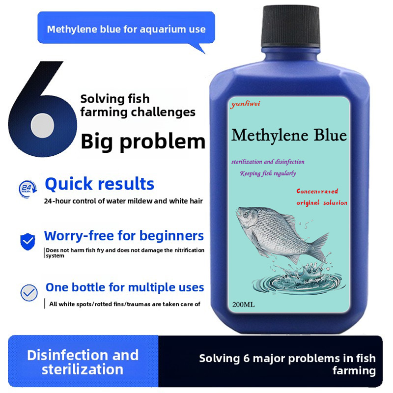 Methylene Blue Aquarium Fish D - огляд і ціна Aquarium Fish Vitamin