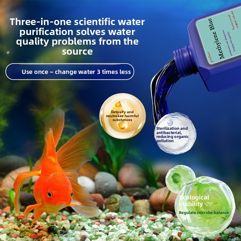 Methylene Blue Aquarium Fish D - огляд і ціна Aquarium Fish Vitamin