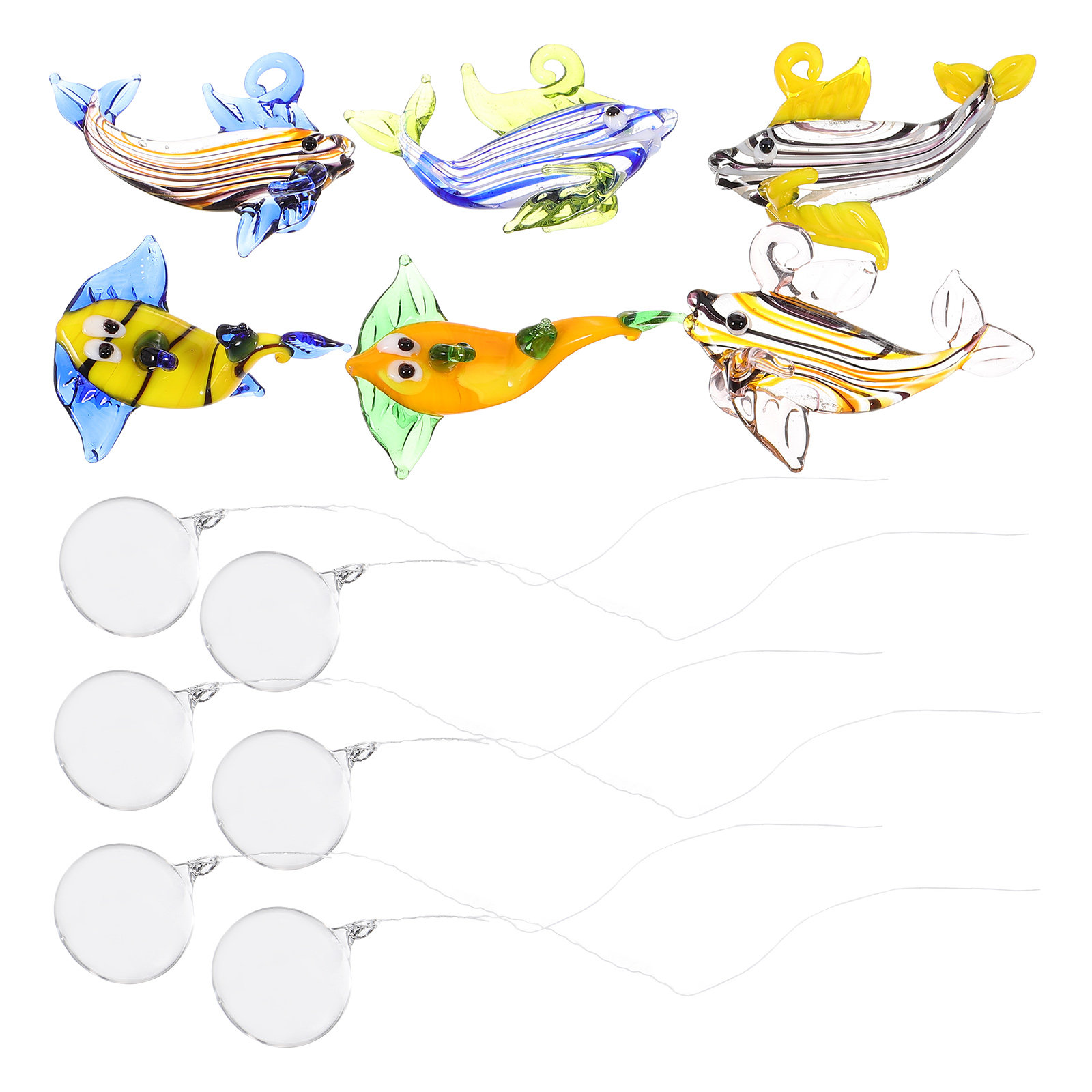 6Pcs Aquarium Float Ball Decor - огляд і ціна Aquarium Fish Unique