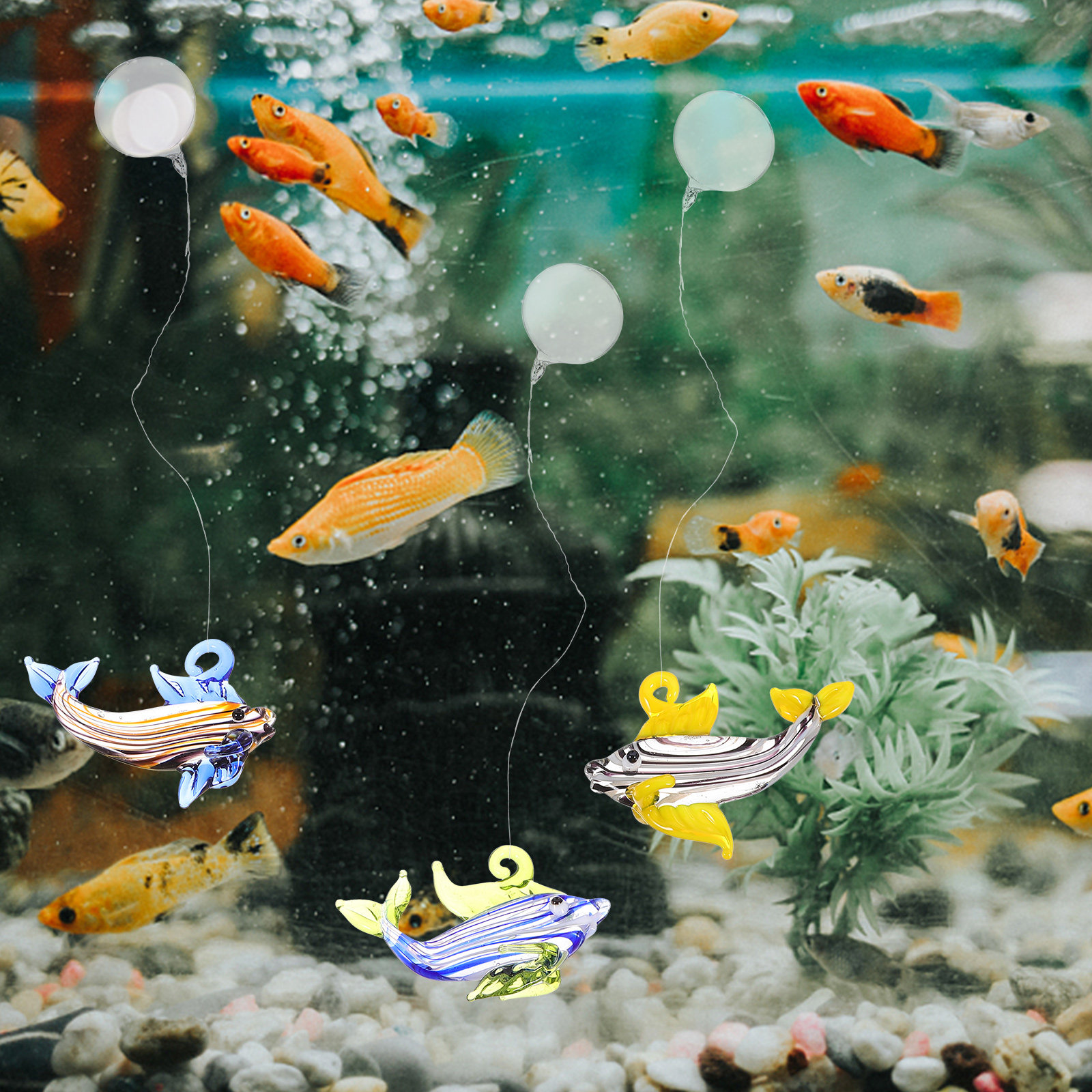 6Pcs Aquarium Float Ball Decor - огляд і ціна Aquarium Fish Unique