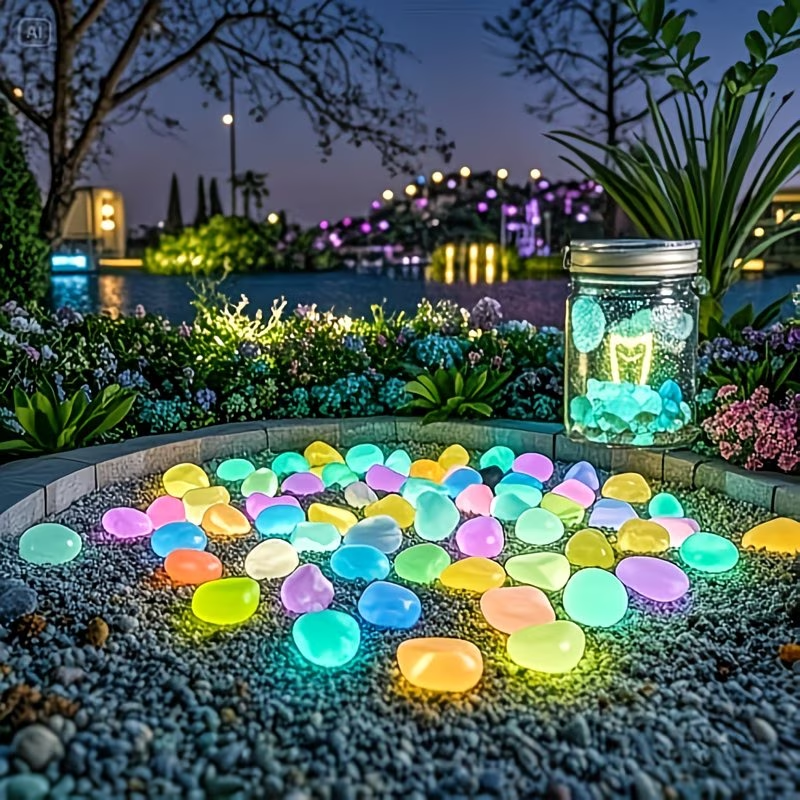 300PCS Luminous Pebble Set,0.9 - огляд і ціна Aquarium Fish Pot