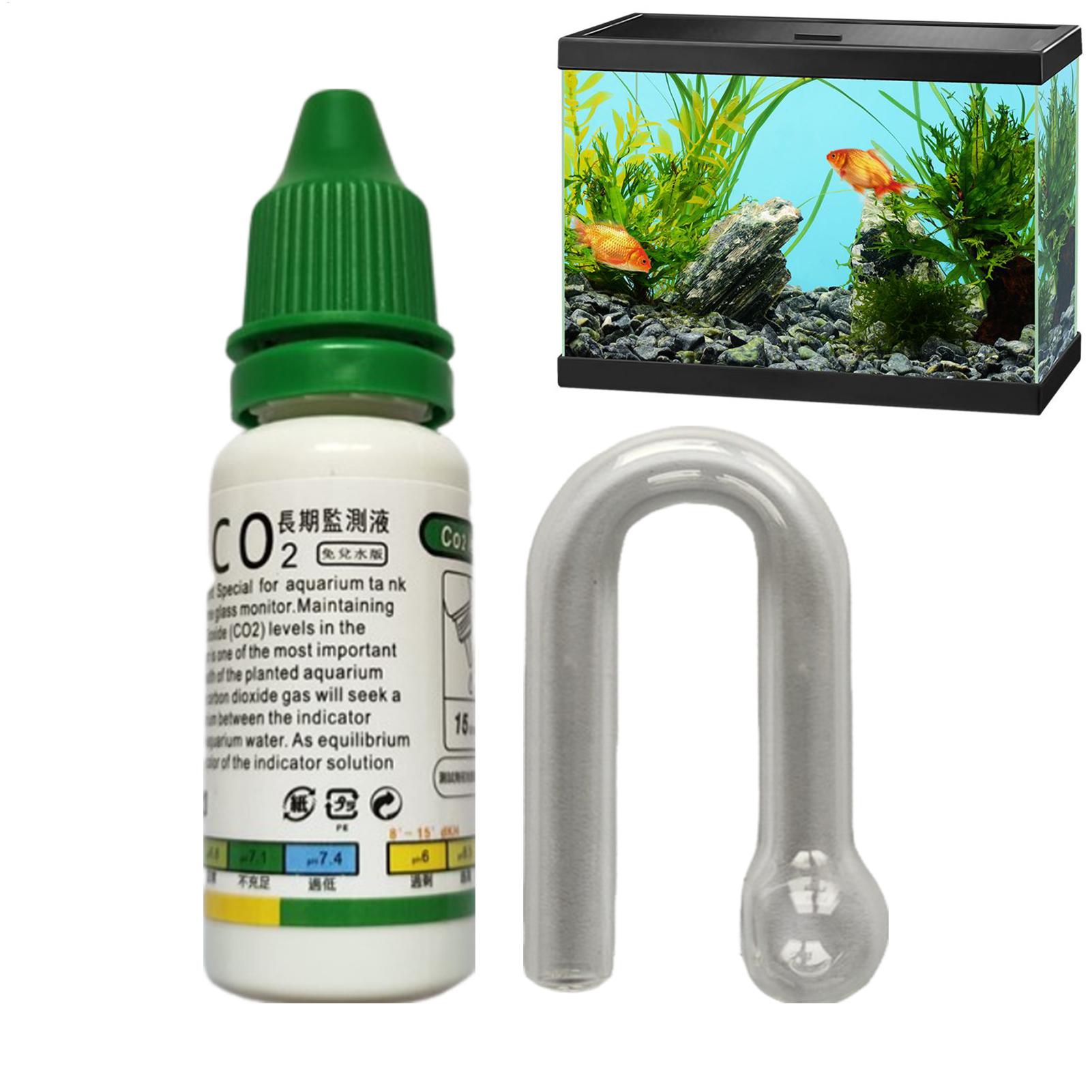 Aquarium CO2 Indicator Solutio - огляд і ціна Aquarium Fish Long