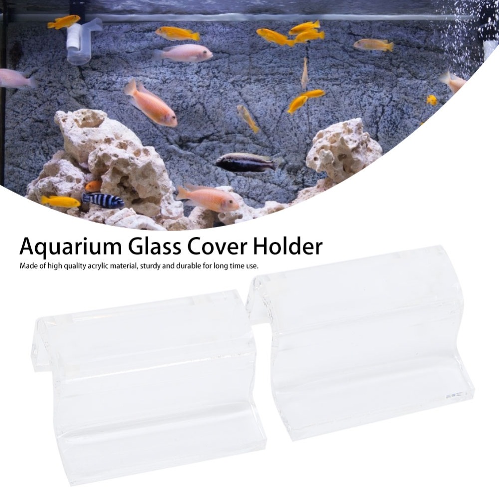 4Pcs Set High Transparency Aqu - огляд і ціна Aquarium Fish Glass