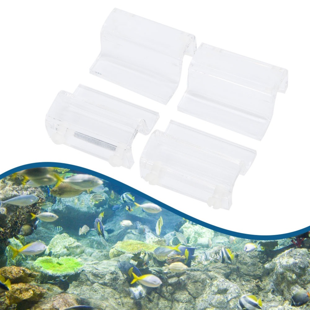 4Pcs Set High Transparency Aqu - огляд і ціна Aquarium Fish Glass