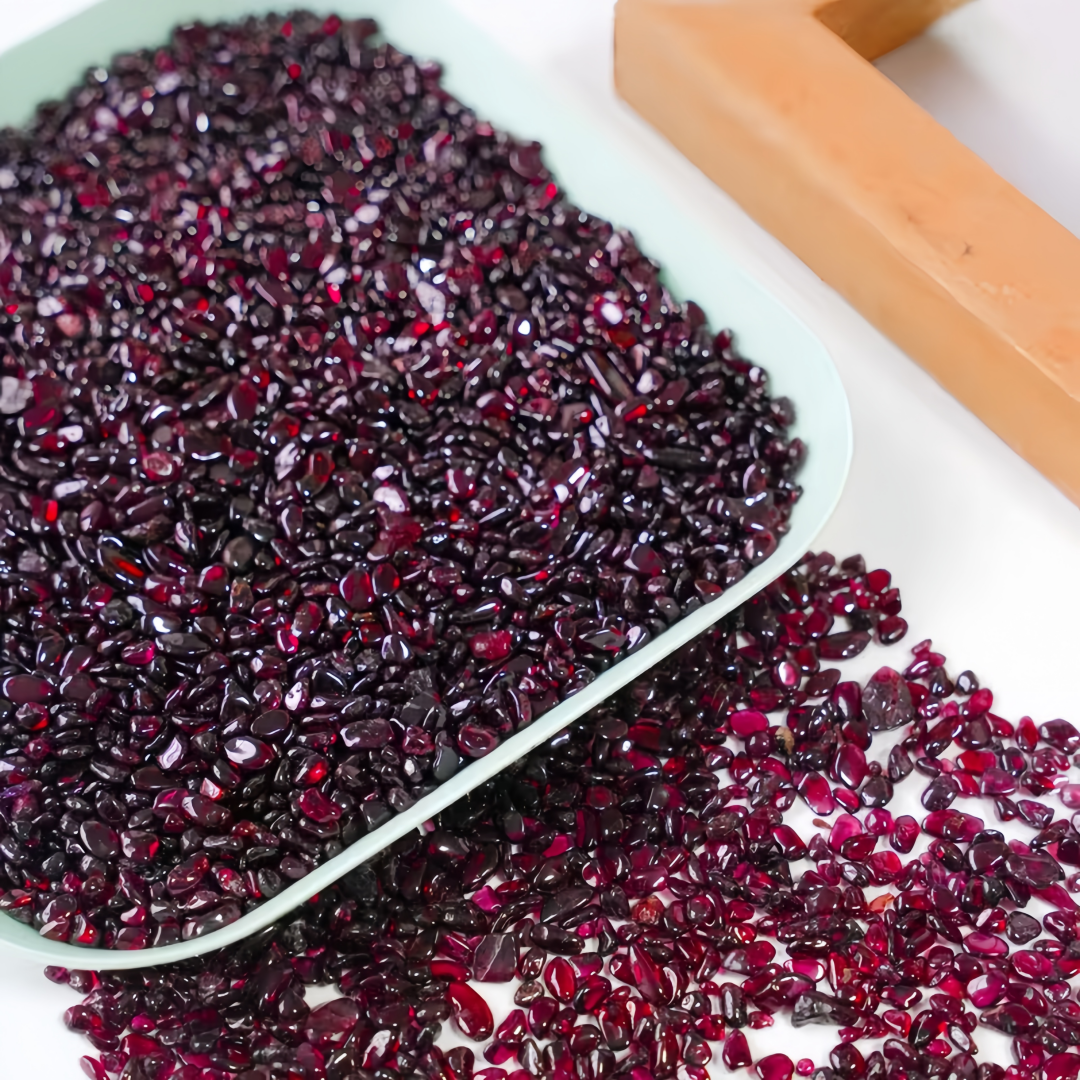 Natural Garnet Crushed Stone,  - огляд і ціна Aquarium Fish Pot