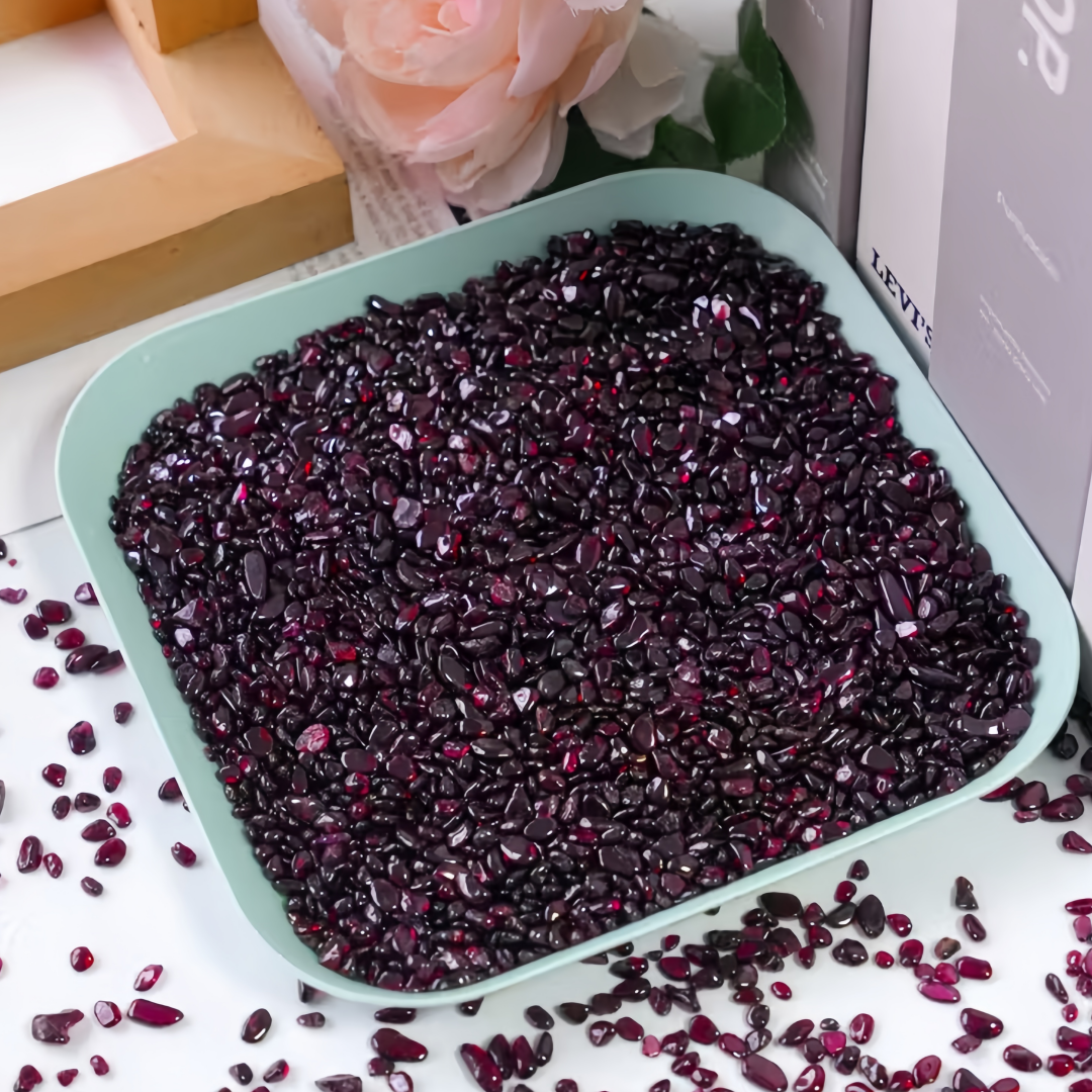 Natural Garnet Crushed Stone,  - огляд і ціна Aquarium Fish Pot