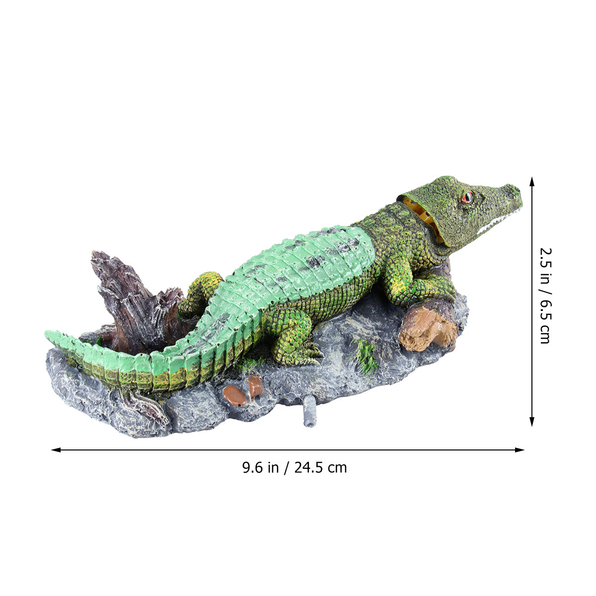 1Pcs Simulated Crocodile Aquar - огляд і ціна Aquarium Fish Unique