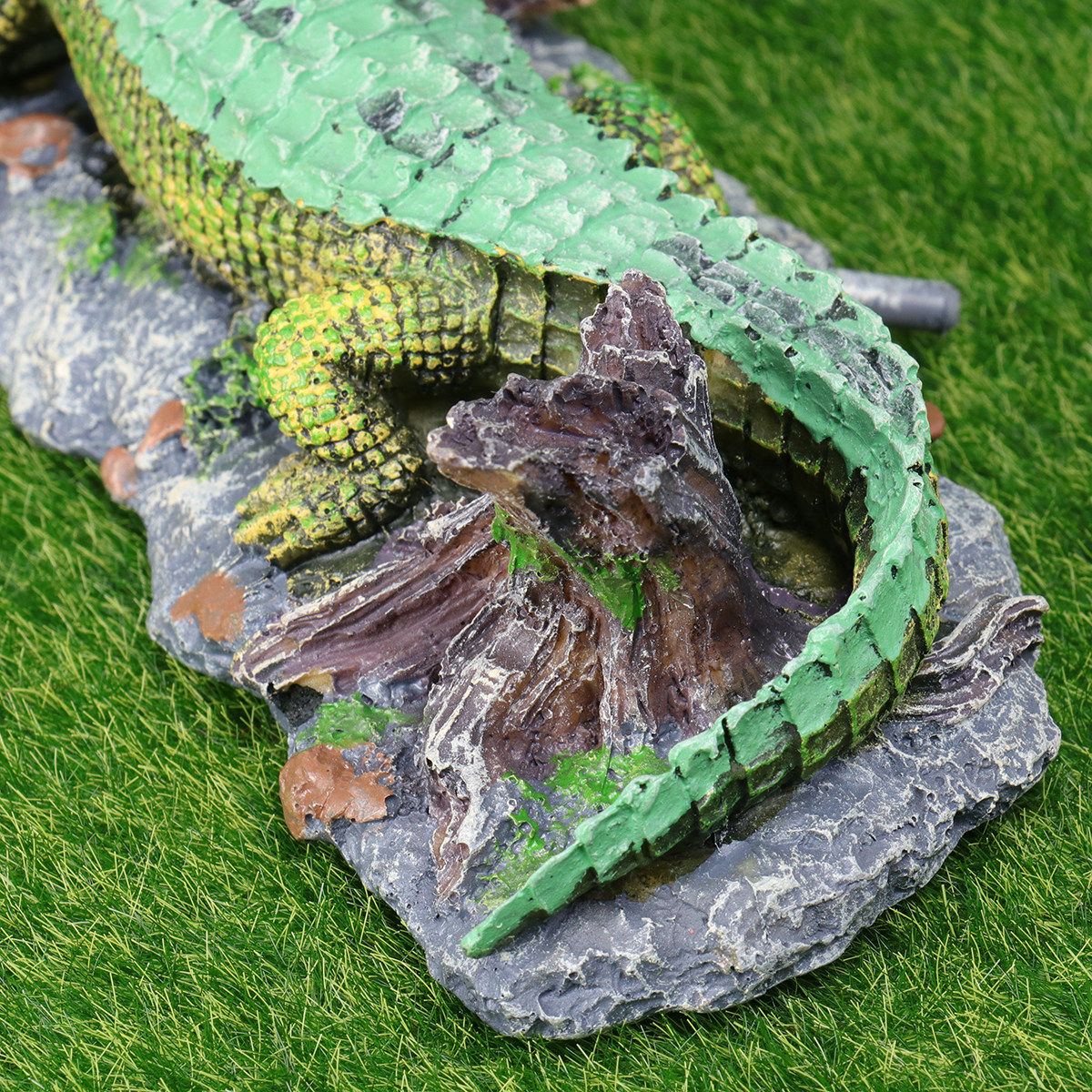 1Pcs Simulated Crocodile Aquar - огляд і ціна Aquarium Fish Unique