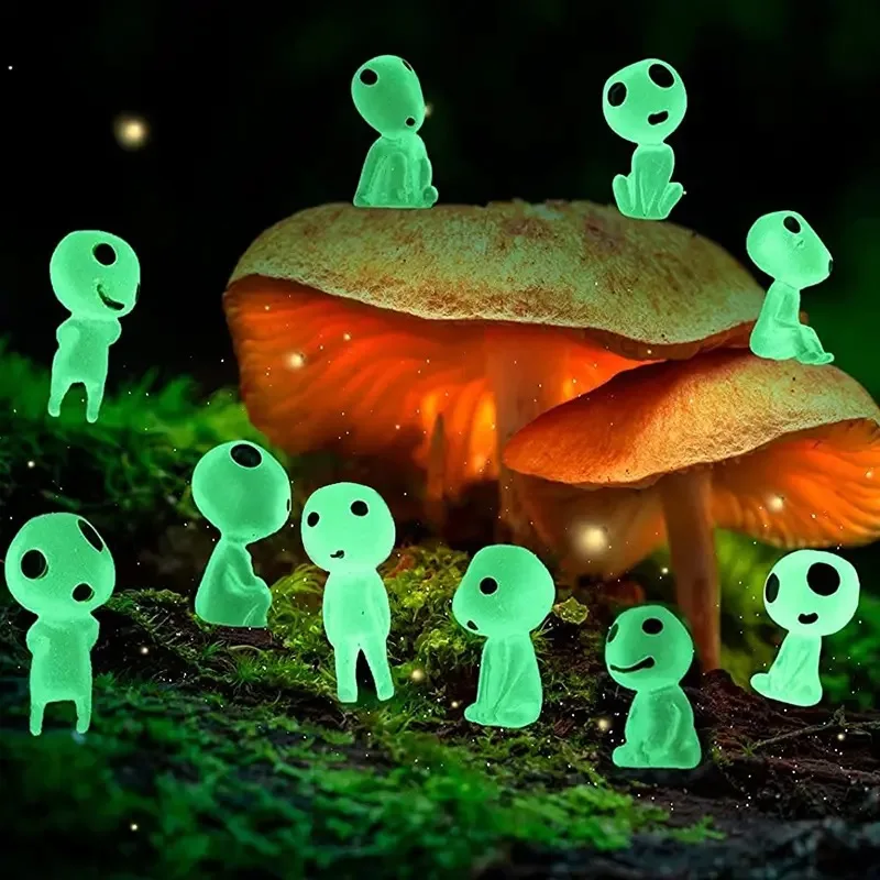 10Pcs Mini Kodama Luminous Elv - огляд і ціна Aquarium Fish Pot