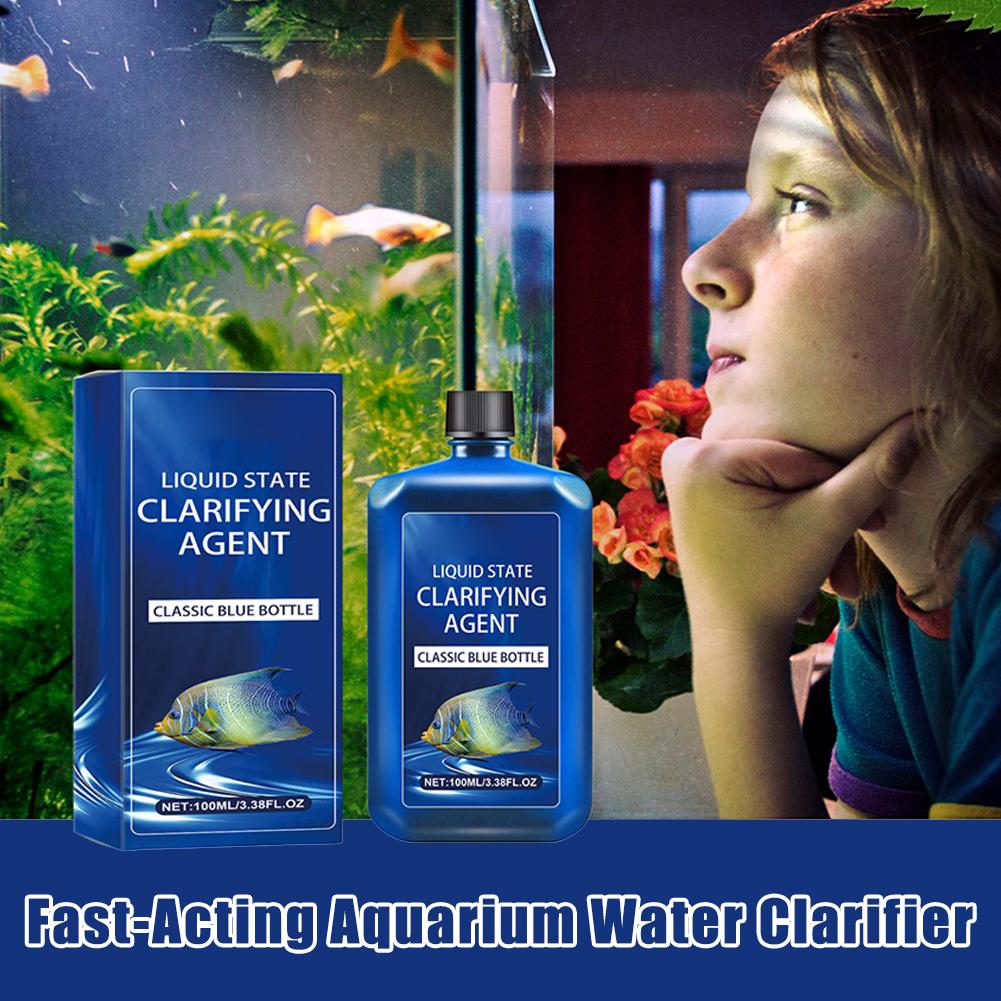 100ml Fish Tank Water Clarifie - огляд і ціна Aquarium Fish Vitamin