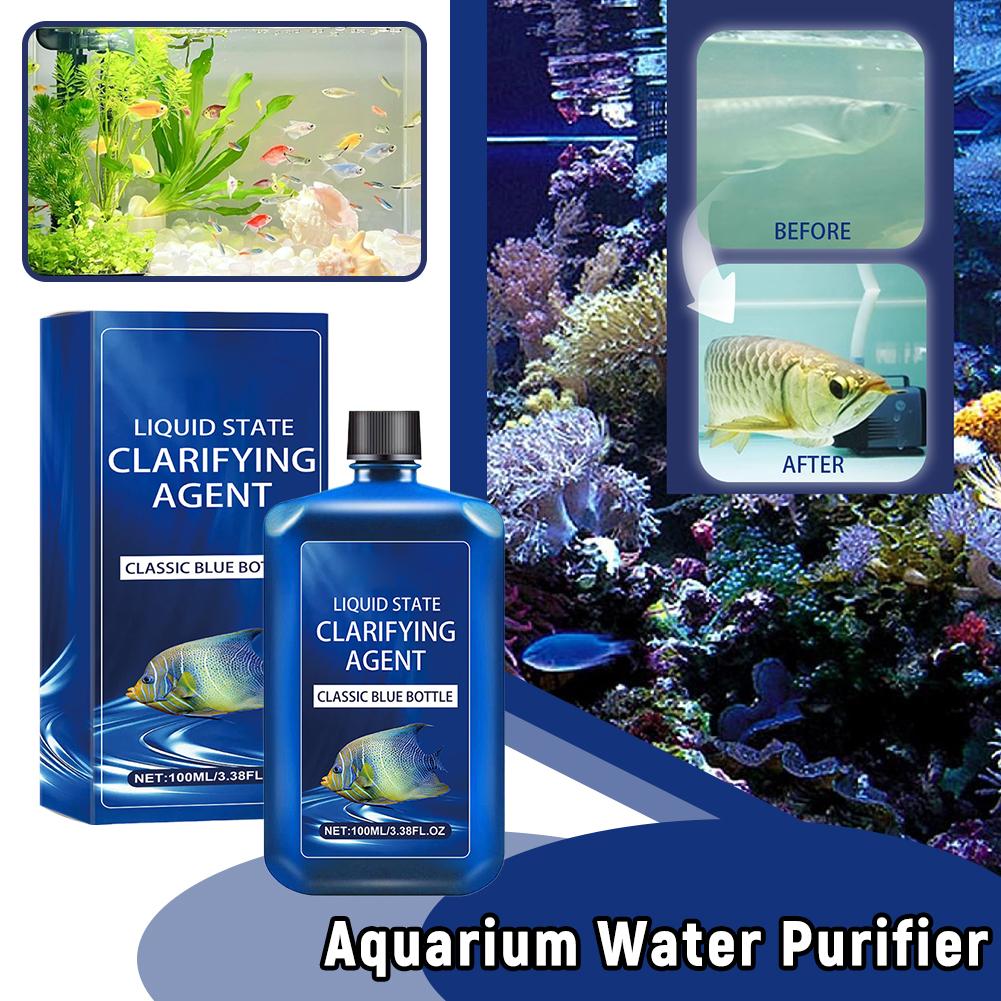 Fish Tank Liquid Water Clarifi - огляд і ціна Aquarium Fish Vitamin