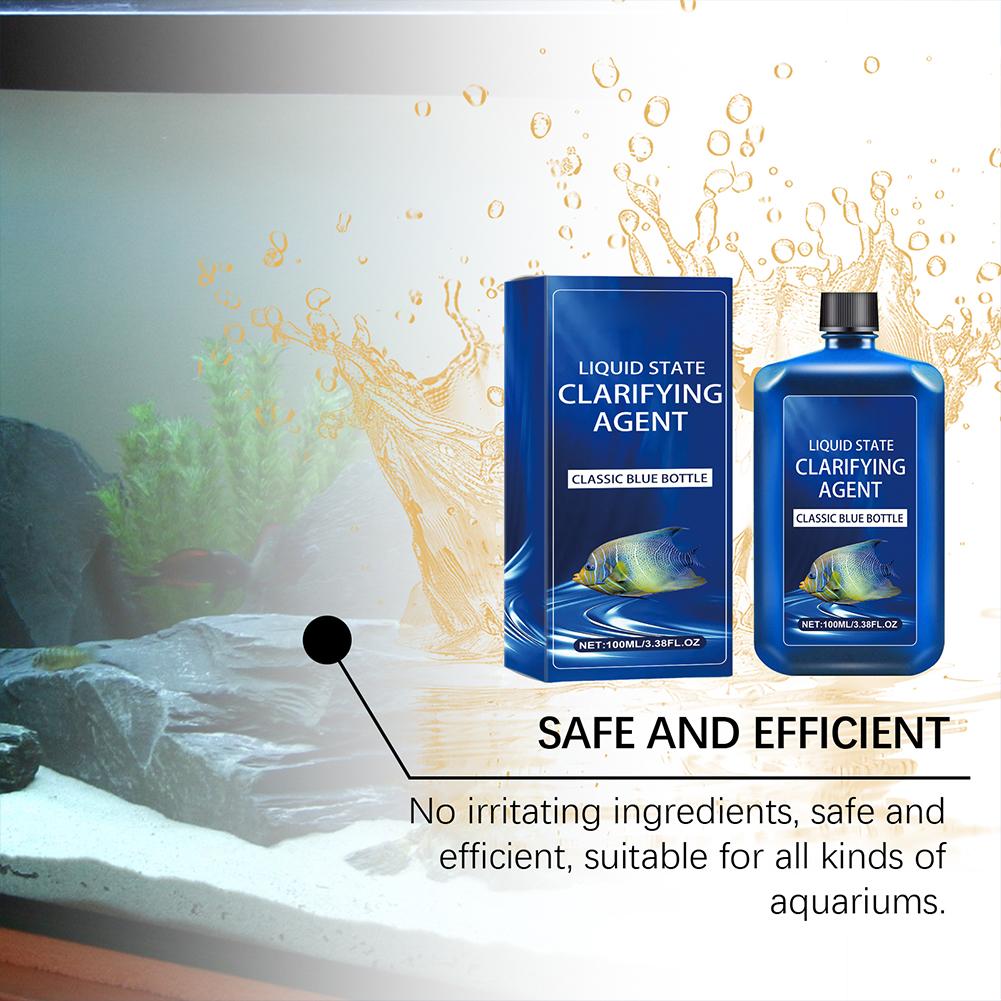 Fish Tank Liquid Water Clarifi - огляд і ціна Aquarium Fish Vitamin