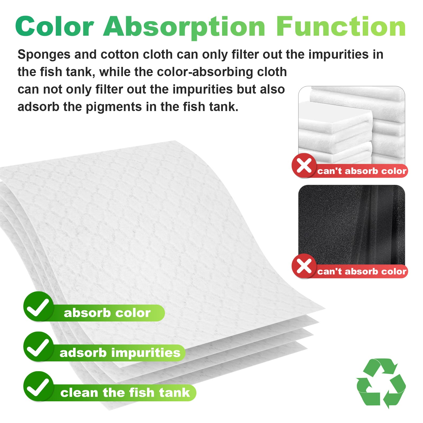 Aquarium Filter Sheets for Wat - огляд і ціна Aquarium Fish Glass
