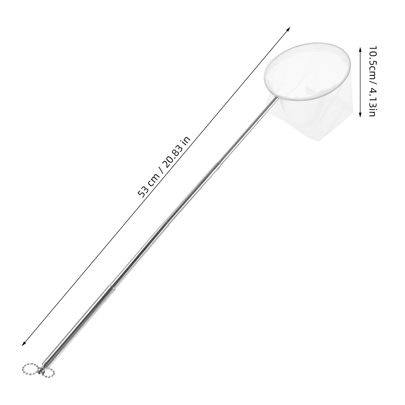 Stainless Steel Telescopic Aqu - огляд і ціна Aquarium Fish Net Small