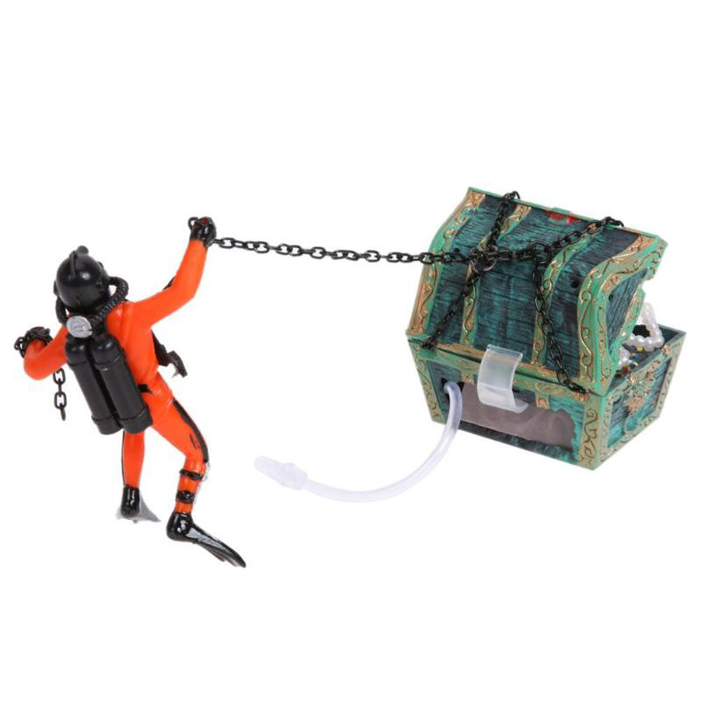 Diver Fish Tank Decoration Ora - огляд і ціна Aquarium Fish Unique