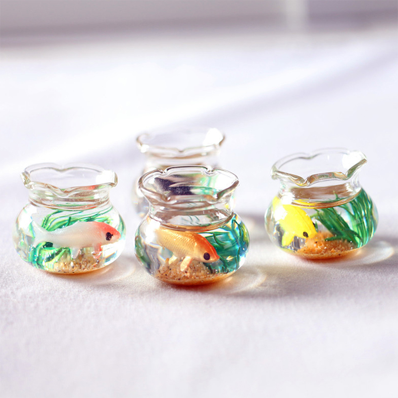 1Pc Mini Fish Tank Random Colo - огляд і ціна Aquarium Fish Names