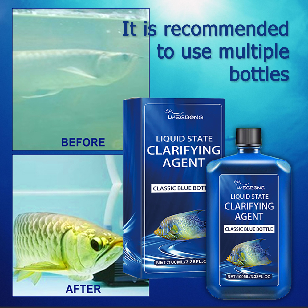 1pc 100ml Aquarium Water Clari - огляд і ціна Aquarium Fish Vitamin