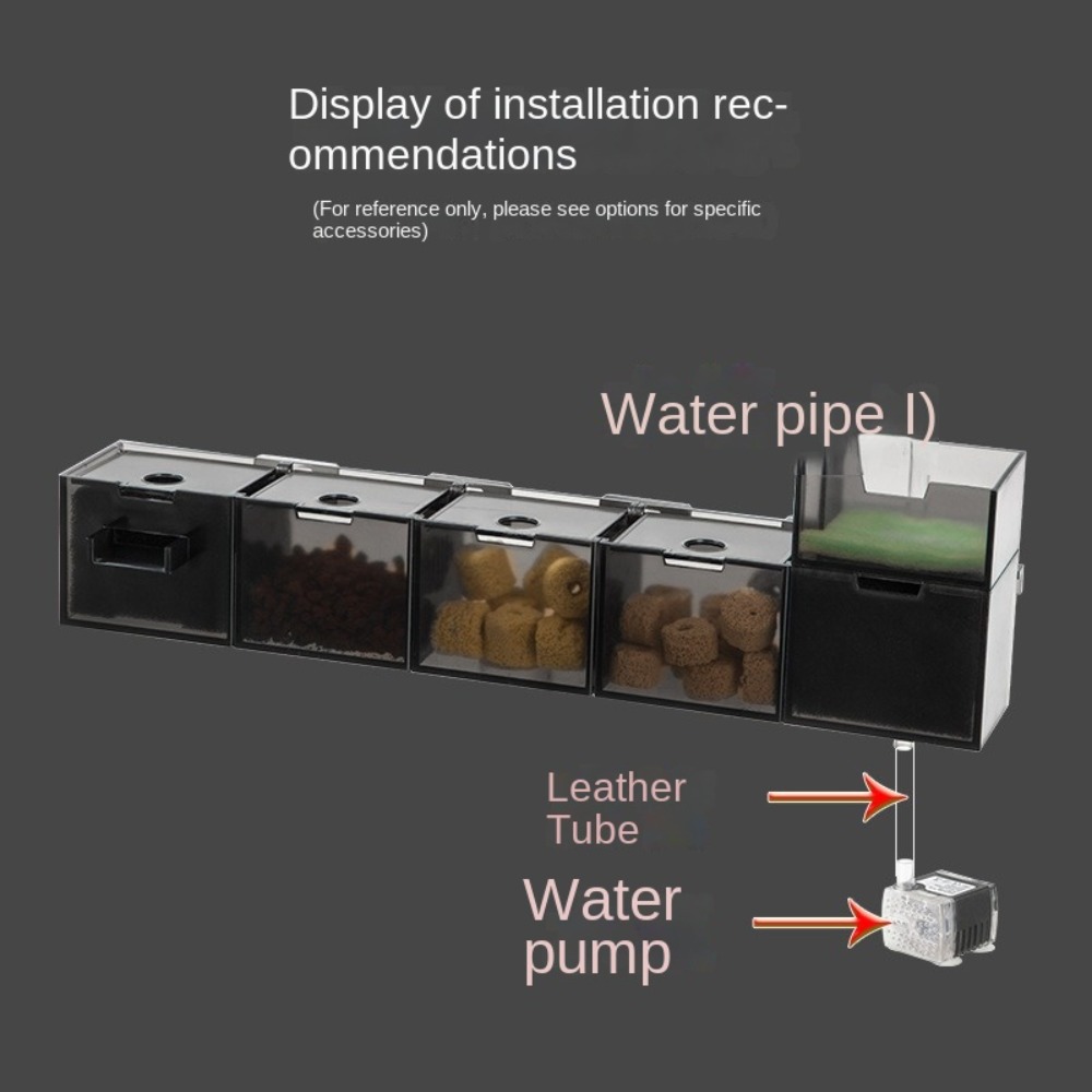 Three-in-one External Aquarium - огляд і ціна Box Fish In Aquarium