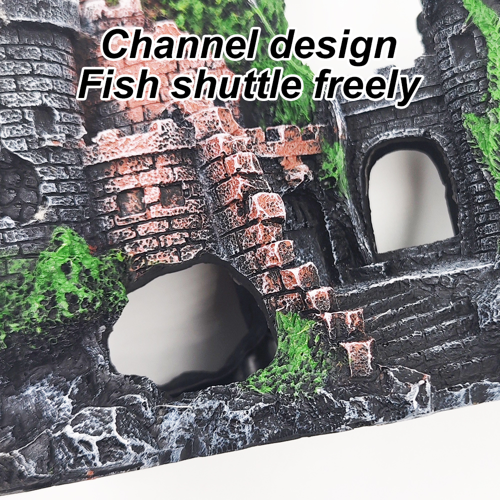 Random Color Creative Castle S - огляд і ціна Aquarium Fish Names
