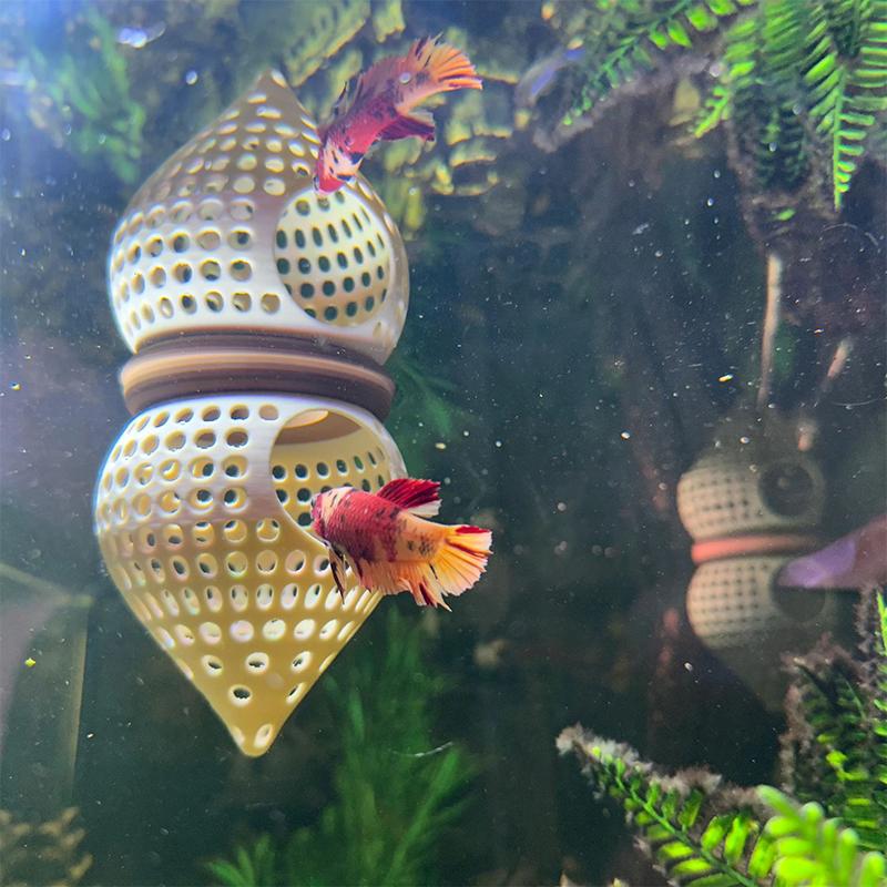 Aquarium Cone Fish Hideout Sus - огляд і ціна Aquarium Fish Unique