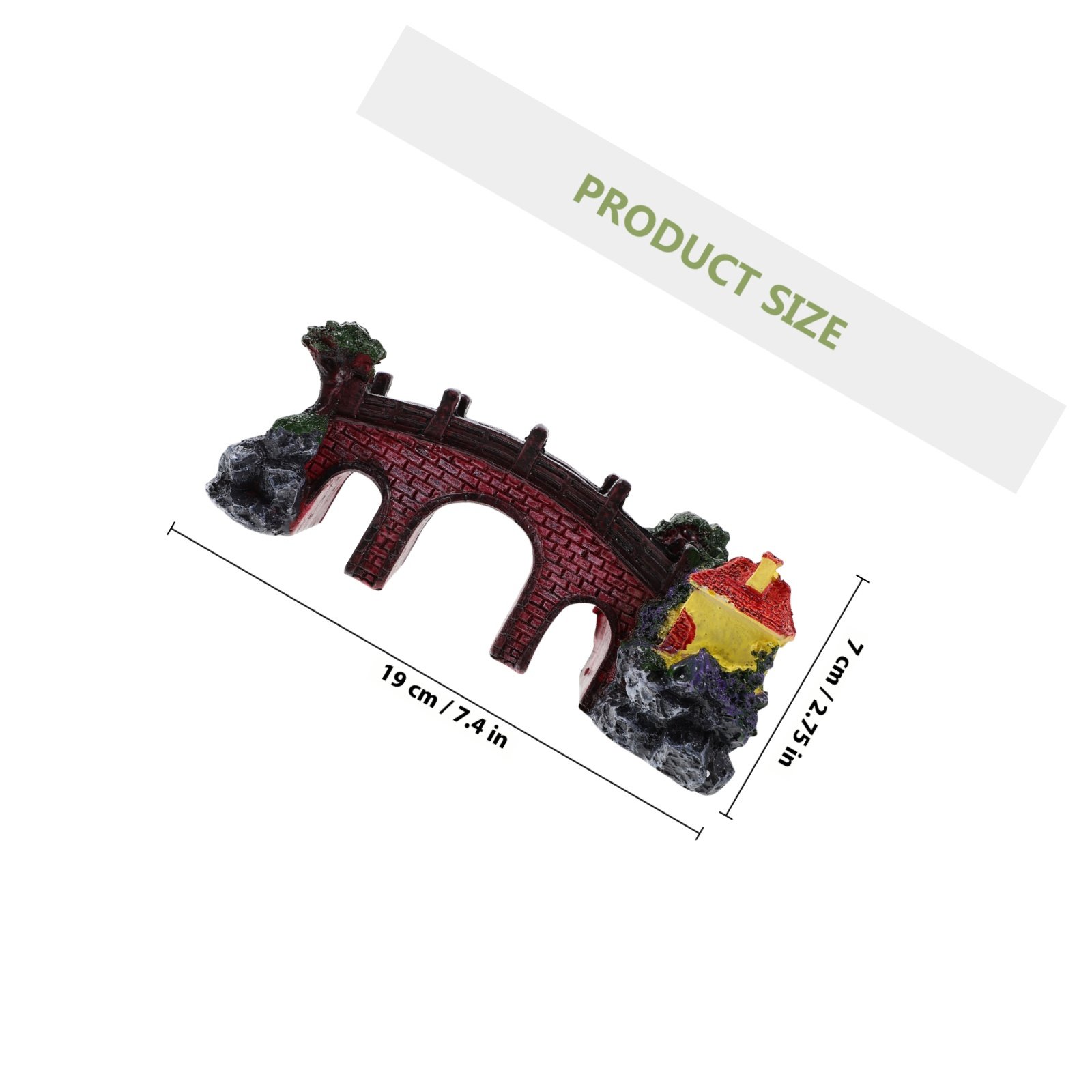 Large Size Three Holes Bridge  - огляд і ціна Aquarium Fish Long