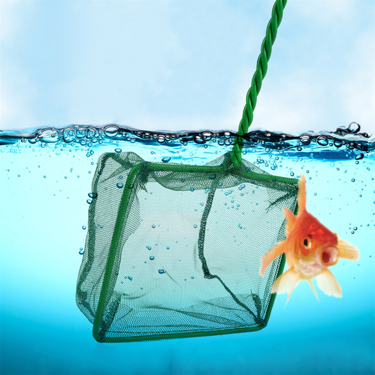 3~10 Inch Portable Nylon Green - огляд і ціна Aquarium Fish Long
