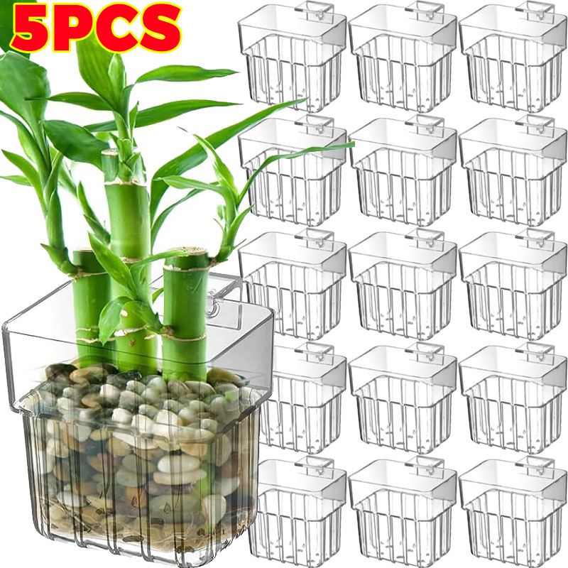 1/5pcs Aquarium Decoration Pla - огляд і ціна Aquarium Fish Pot