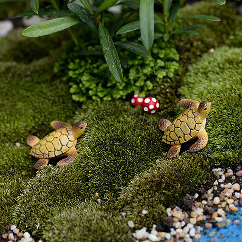 1PC Mini Sea Turtle Model Resi - огляд і ціна Aquarium Fish Names