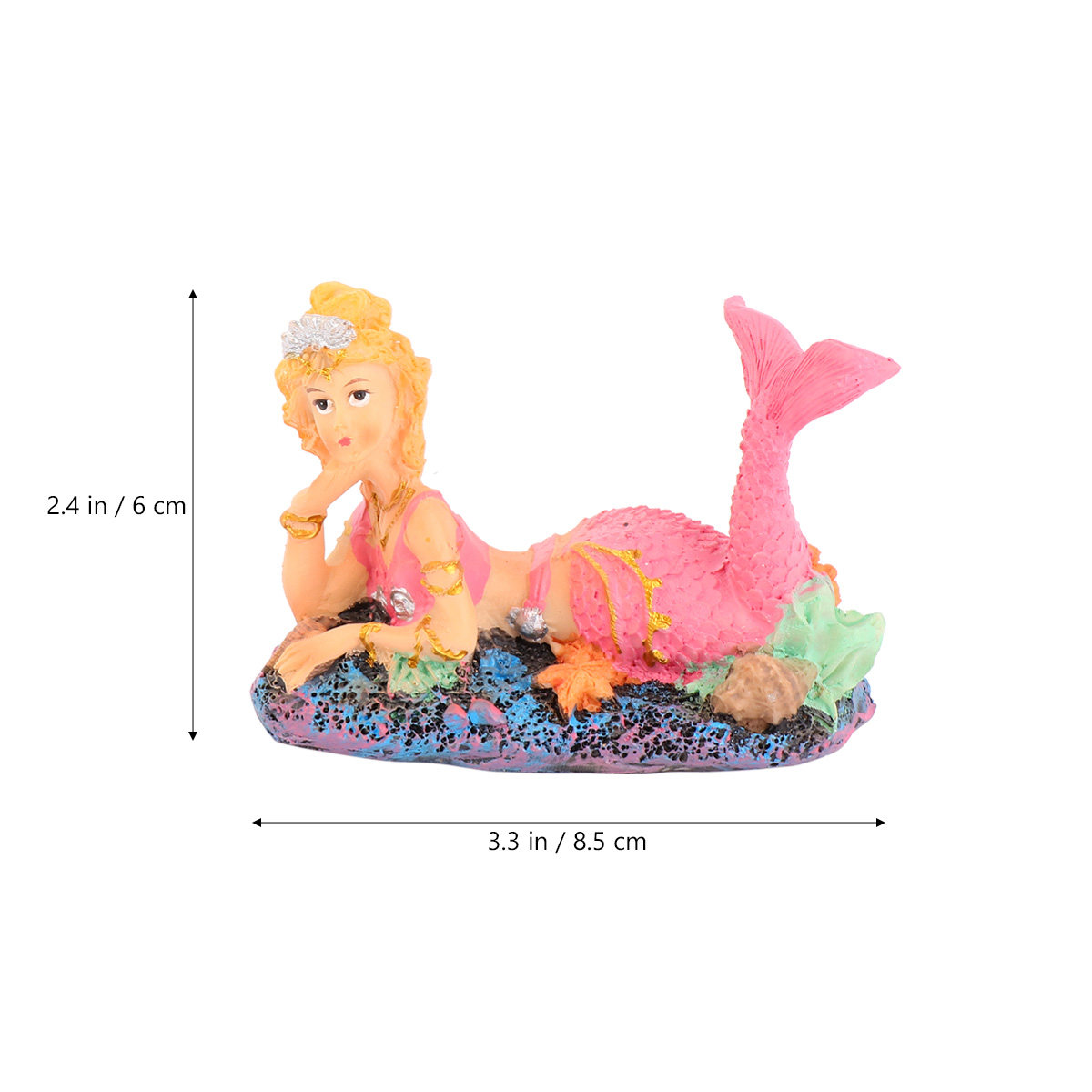 2Pcs Resin Aquarium Ornament M - огляд і ціна Aquarium Fish Unique