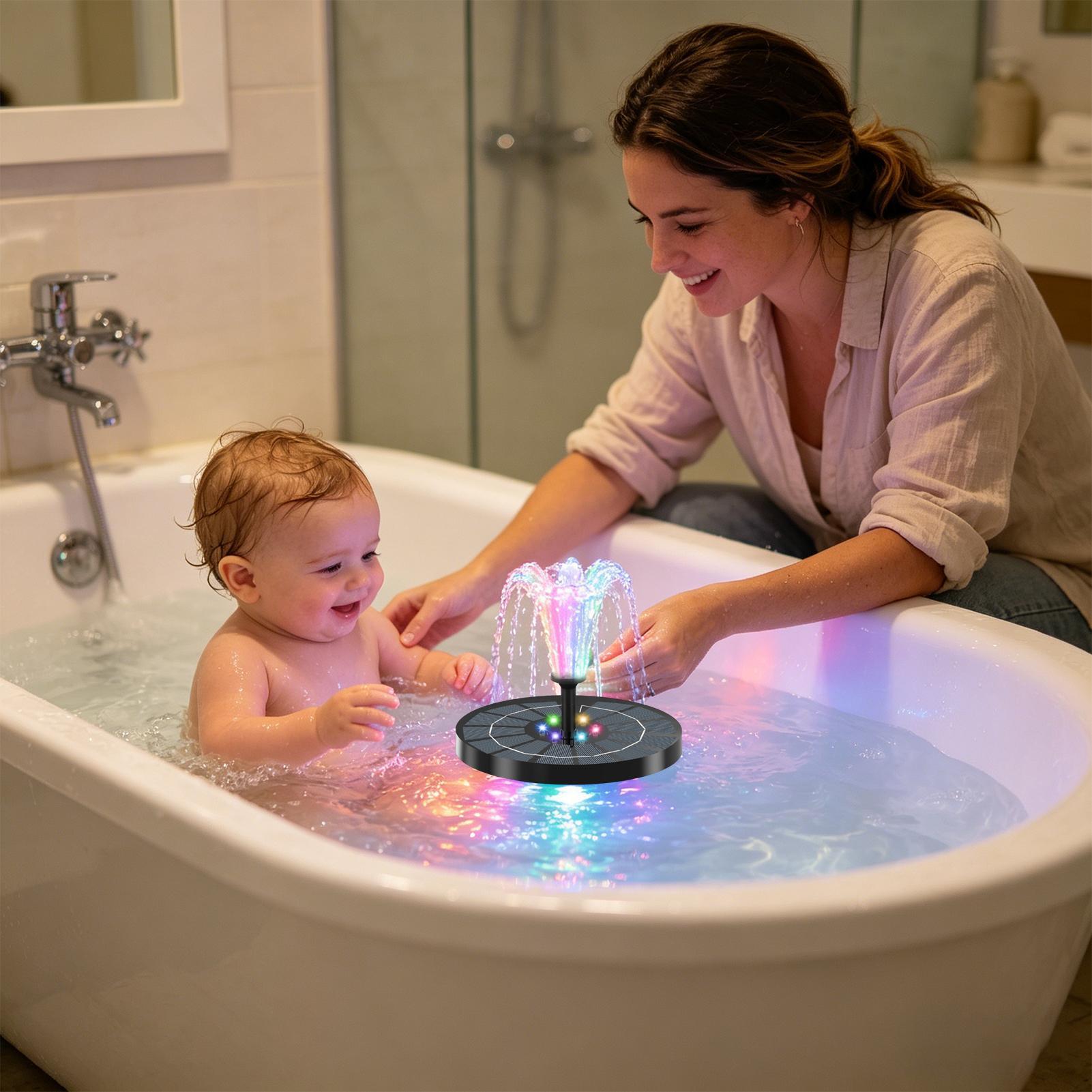 Floating Solar Bird Bath Fount - огляд і ціна Aquarium Fish Light