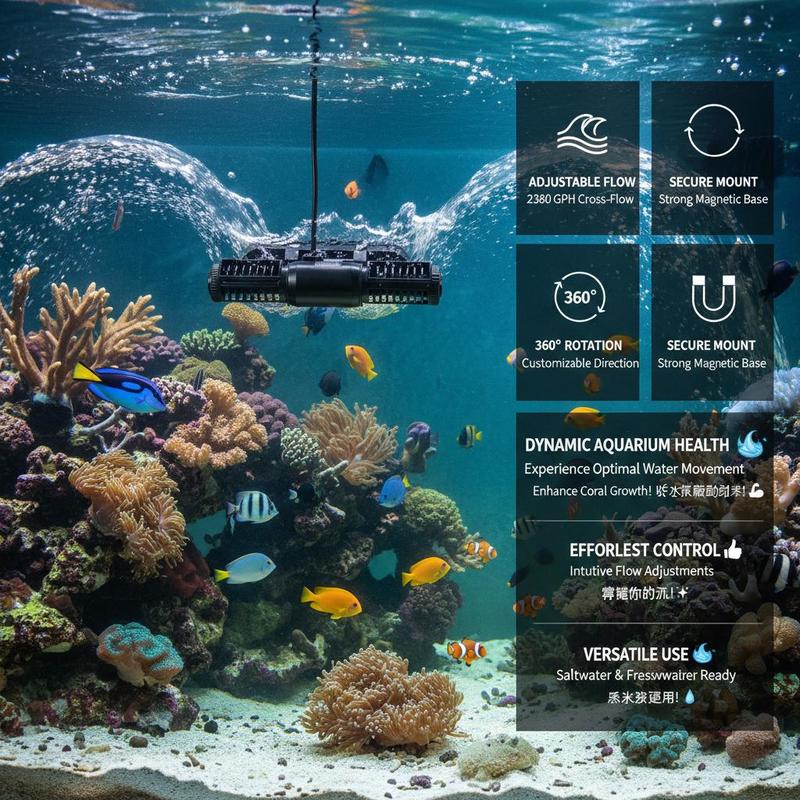Free Shipping-Fish Tank Circul - огляд і ціна Powerhead Circulation Pump