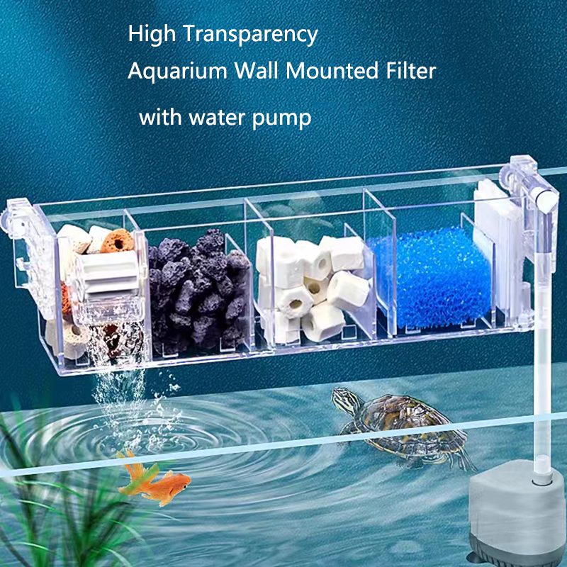 Fish Tank Waterfall Filter Box - огляд і ціна Box Fish In Aquarium