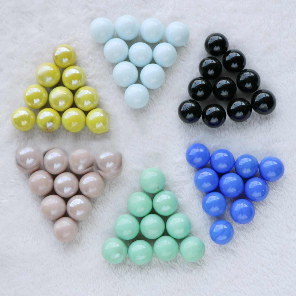 66Pcs Dia16mm Solid Color Glas - огляд і ціна Aquarium Fish Glass